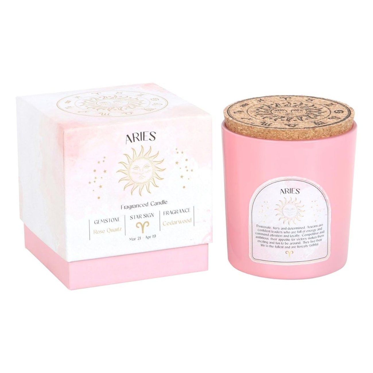 Widder Sternzeichen Kerze