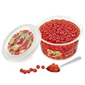 Original Popping Boba Fruchtperlen für Bubble Tea - 450g - Erdbeere