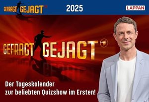 Gefragt Gejagt – Tagesabreißkalender 2025: Der Kalender zur beliebten Quizshow im Ersten | Jeden Tag