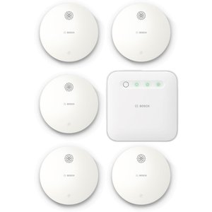 Bosch Smart Home - Starter Set Brandschutz mit 5 Rauchwarnmelder (Gen. 2)