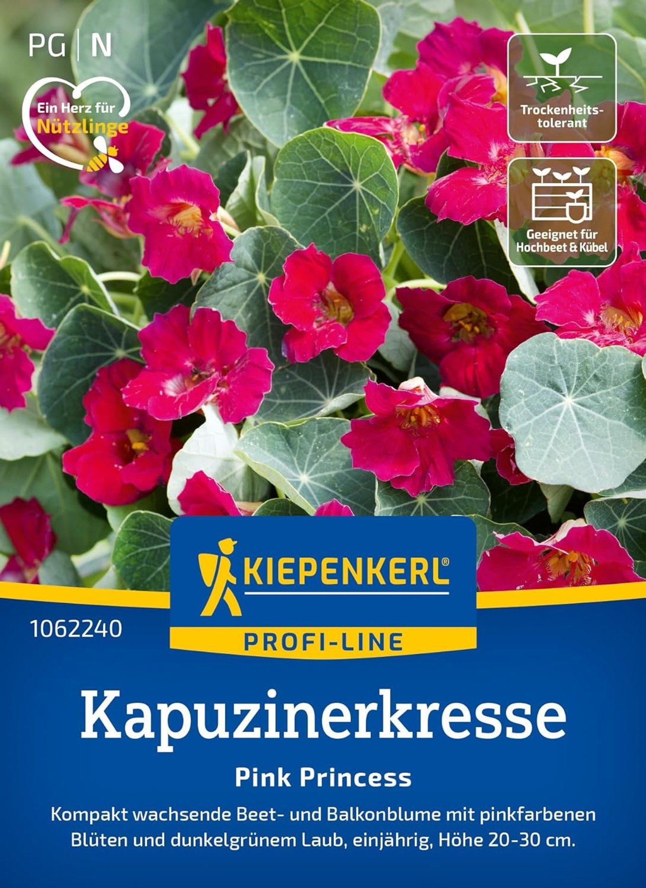 Kiepenkerl – Kapuzinerkresse „Pink Princess“, Samen