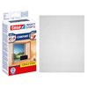 tesa Insect Stop Comfort Fliegengitter für Fenster - Insektenschutz mit Klettband selbstklebend - Fl