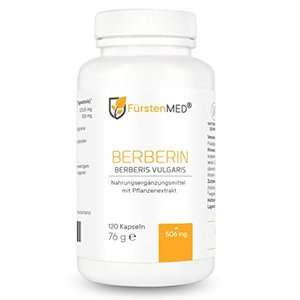Berberin Kapseln - Hochdosiert - aus Deutschland ohne Zusatzstoffe