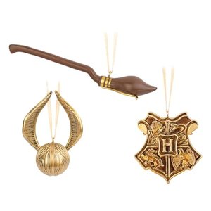 „Harry Potter“-Weihnachtskugeln: Quidditch-Set