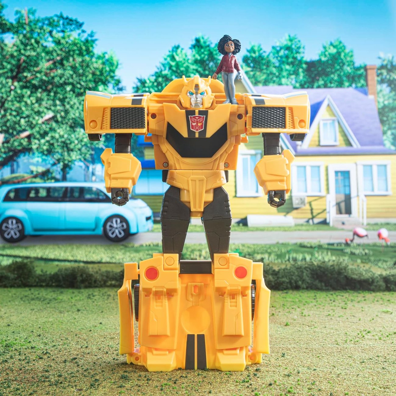 Transformers Spielzeug EarthSpark Bumblebee-Figur