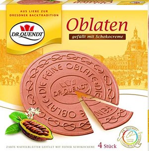 Dr. Quendt Dresdner Oblaten Schokolade, 6er Pack