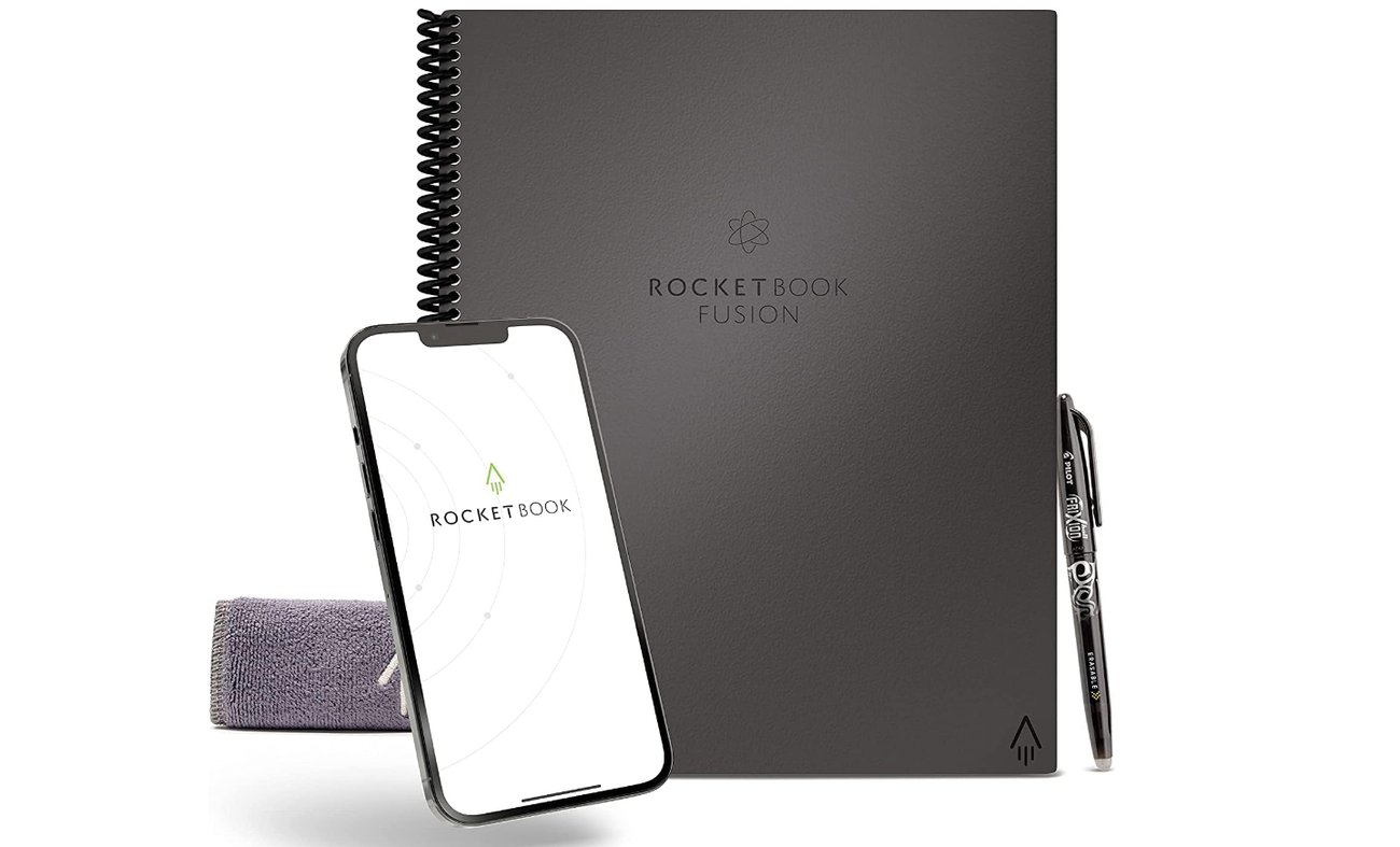 Rocketbook Fusion Wiederverwendbares Notizbuch