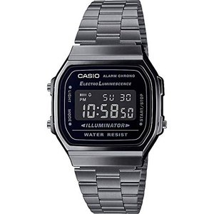 Casio Herrenuhr mit Edelstahl Armband A168WEGG-1BEF