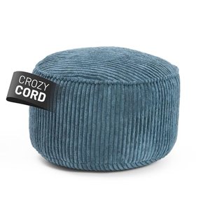 Lumaland Cord-Pouf Navy