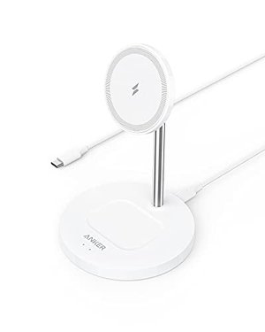 Anker PowerWave 2-in-1 Magnetic Stand Lite, Kabellose Ladestation