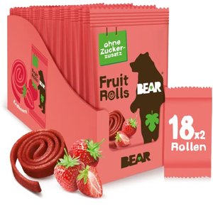 BEAR Fruchtrollen Erdbeere