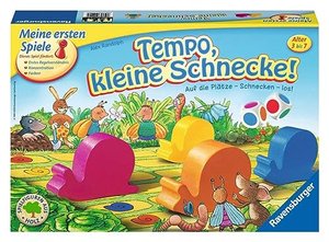 Tempo, kleine Schnecke! von Ravensburger: Spiel für Kinder ab 3 Jahren