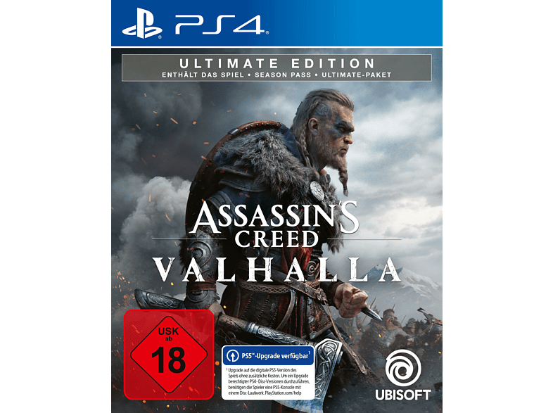 Assassin’s Creed: Valhalla (Ultimate Edition) (PS4-Version mit kostenlosem Upgrade auf PS5)