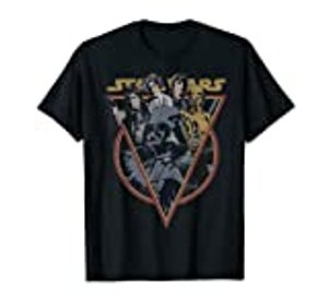 Star Wars Retro Characters Vintage Style T-Shirt
