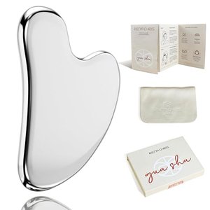 Rena Chris - Gua Sha Stein aus Edelstahl