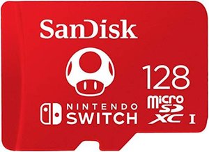 SanDisk: Speicherkarte für Nintendo Switch, 128 GB