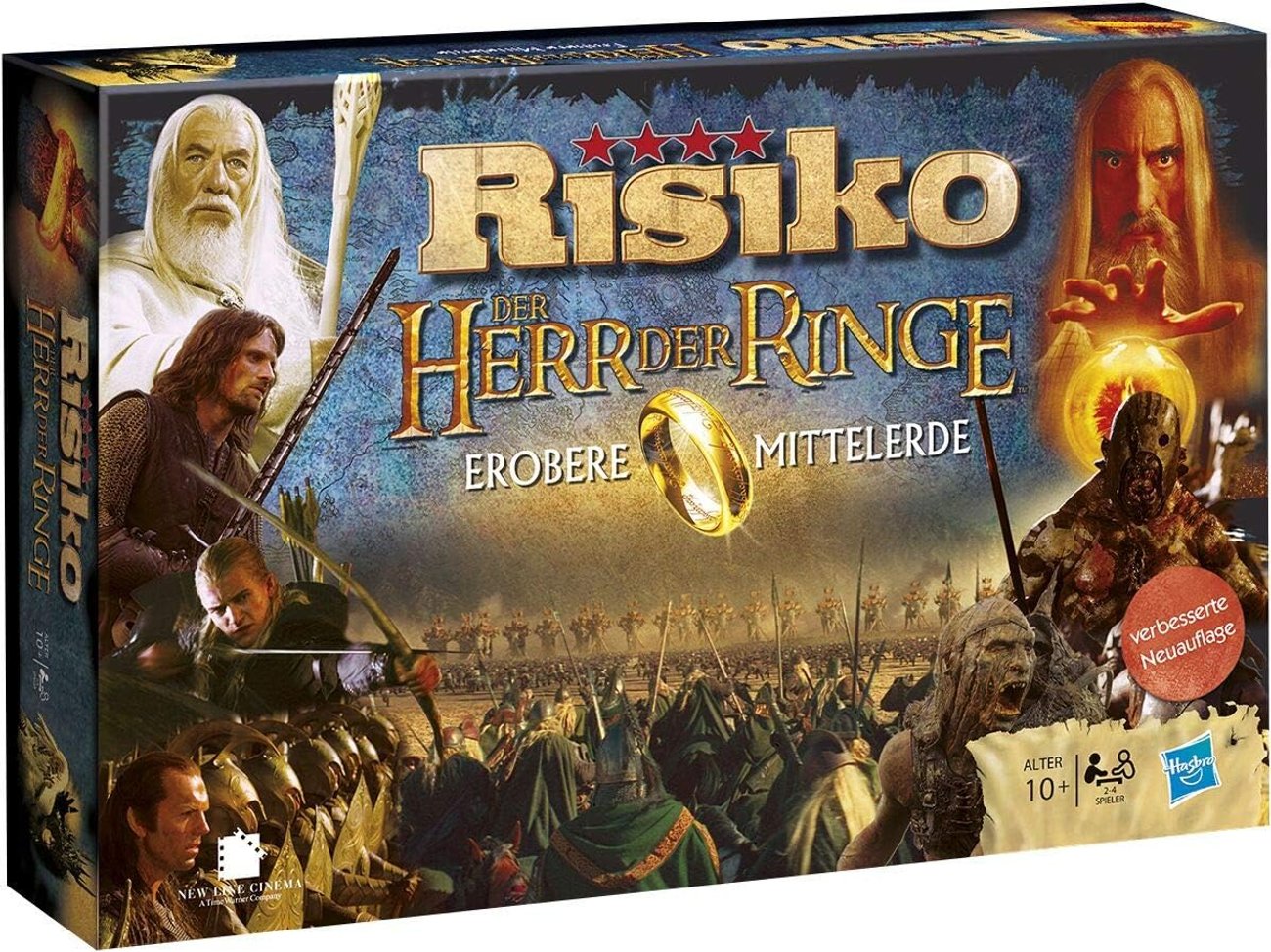 Risiko Herr der Ringe Edition - Der Kampf um Mittelerde (Deutsch) | Brettspiel