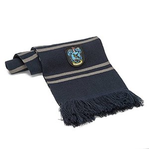 Cinereplicas - Harry Potter - Schal - Offiziel lizensiert - Ravenclaw - 190 cm - Blau und Grau