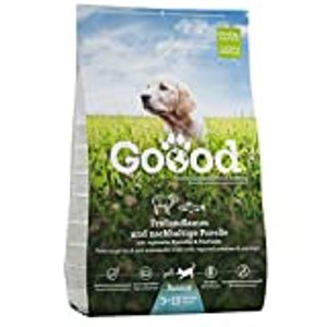 Goood 60854 - Junior - Freilandlamm und nachhaltige Forelle - Hunde-Trockenfutter für Welpe und Jung