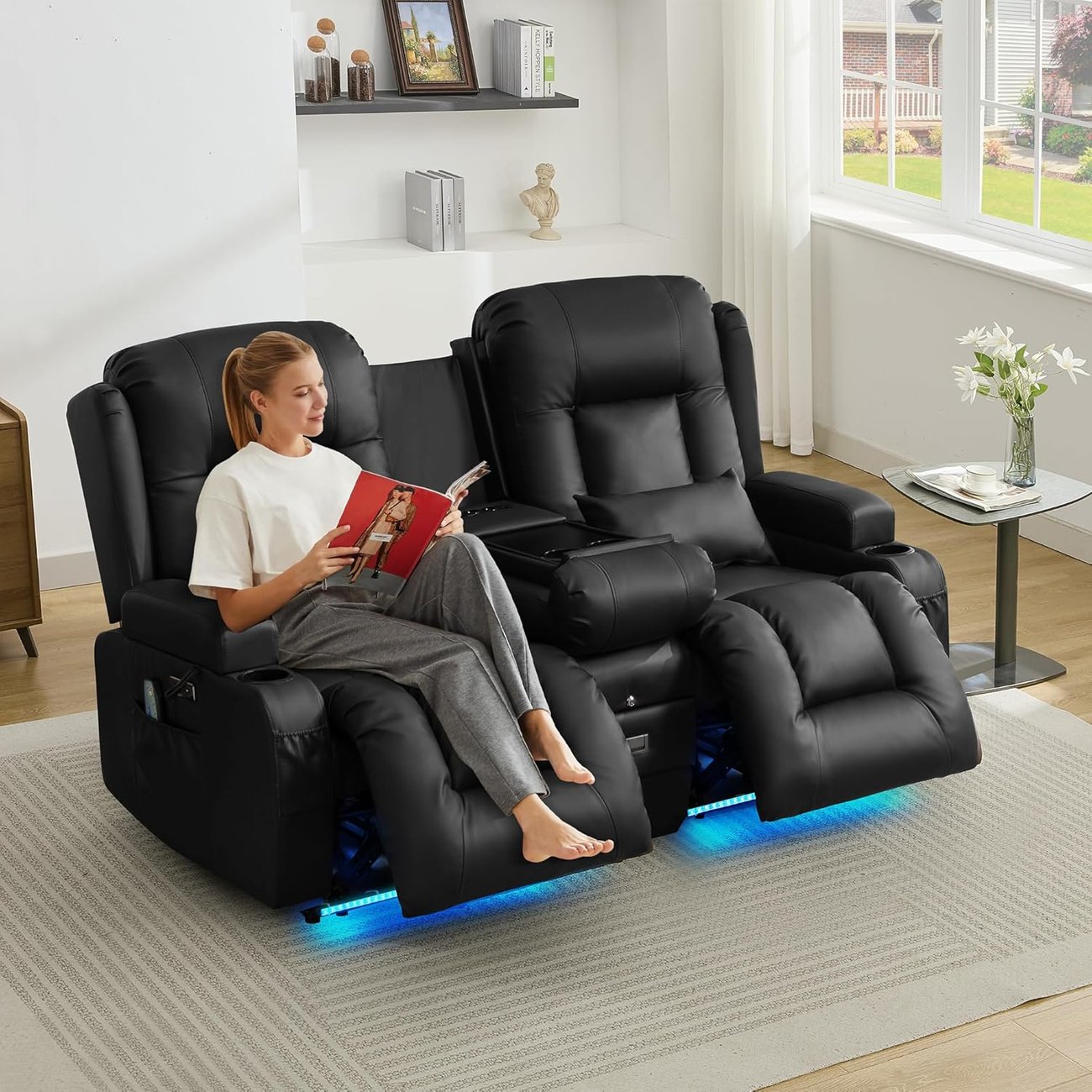 LIFTSHA Zweisitzer-Relaxcouch