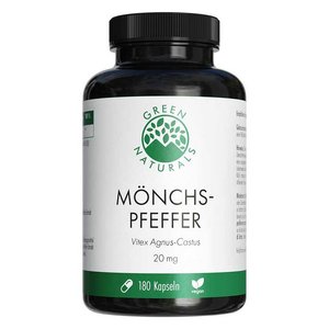 Green Naturals Mönchspfeffer 20mg hochdosiert Kapseln , 180 St Kapseln