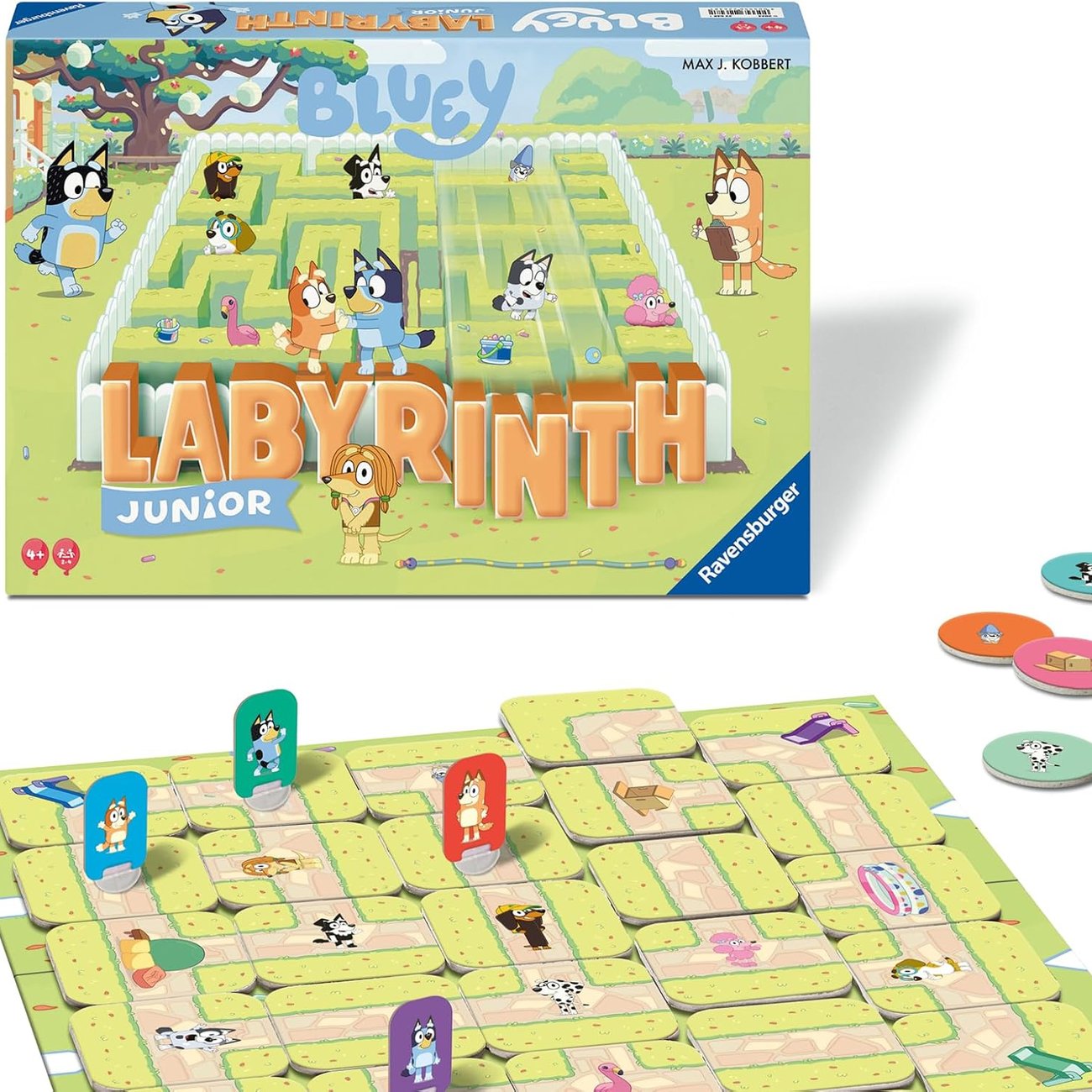 Ravensburger 24711 - Bluey Junior Labyrinth