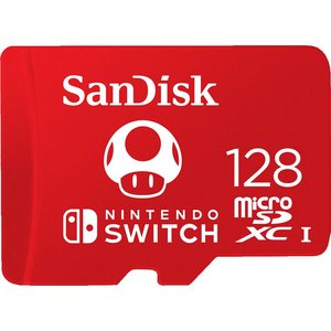 Sandisk microSD, Speicherkarte für Nintendo Switch, 128 GB