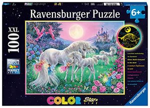 Ravensburger Kinderpuzzle - Einhörner im Mondschein