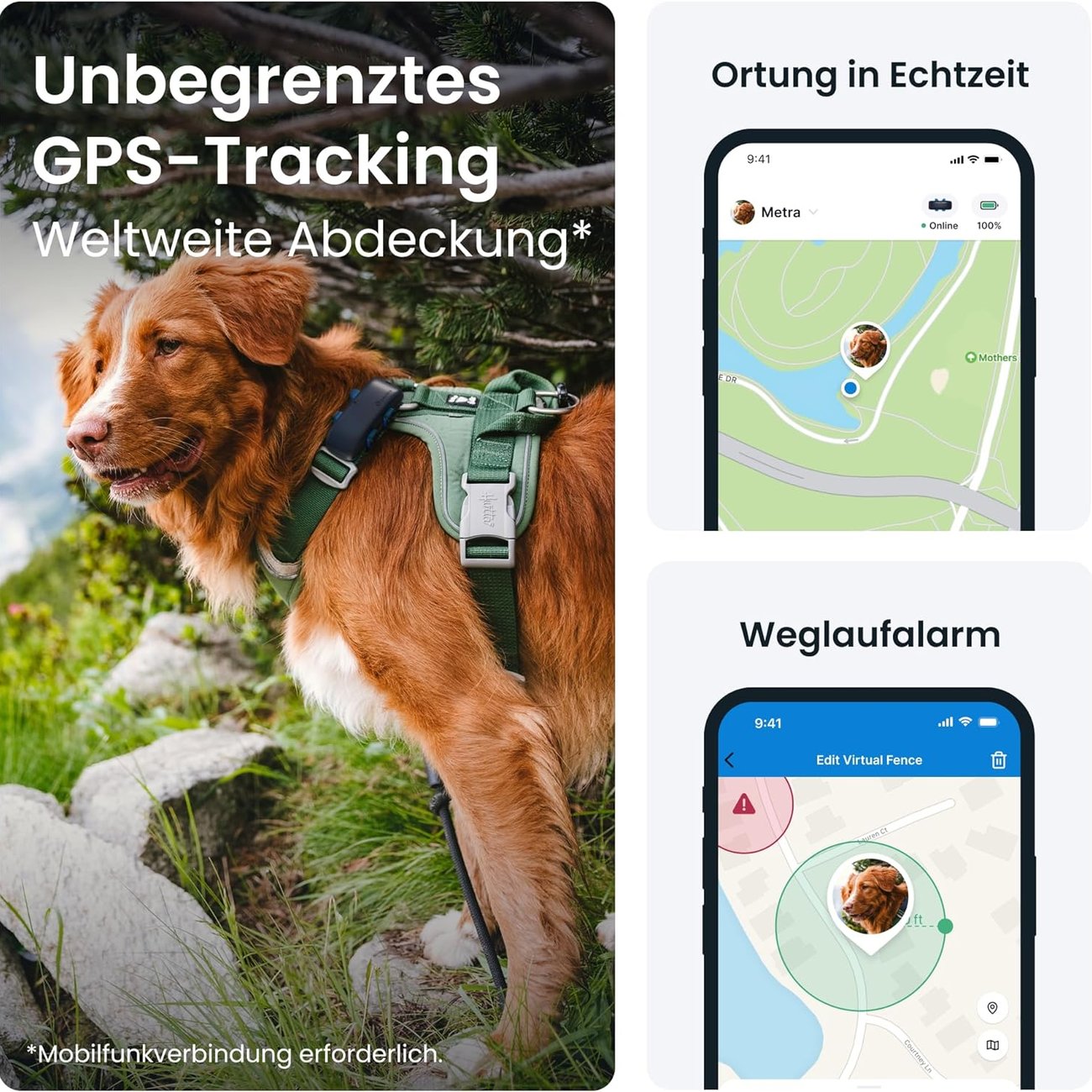 Tractive - GPS Tracker für Hunde