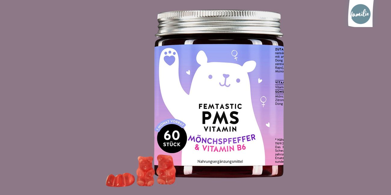 PMS Gummies - Mönchspfeffer, Vitamin B6 & Dong Quai Extrakt zur Regulierung deines Hormonhaushalts