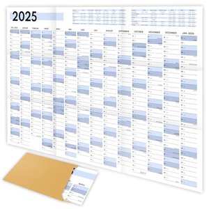 XXL Wandkalender 2025 groß (90x60cm)