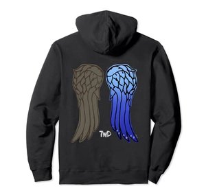 “The Walking Dead” sweater: Hoodie with Daryl Dixon’s iconic wing motif