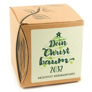 Geschenk-Anzuchtset"Dein Christbaum 2029"