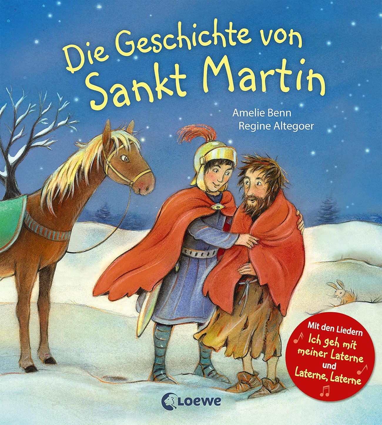 Die Geschichte von Sankt Martin: Pappbilderbuch zum Vorlesen und Mitsingen