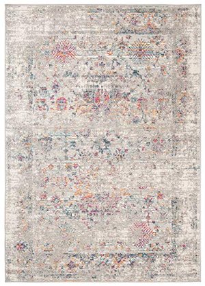 Carpeto Rugs Teppich Wohnzimmer Kurzflor Vintage Look Abstraktes Orientalisch Muster