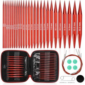 Rundstricknadeln Set Austauschbar Stricknadeln set 3,0-10,0 mm