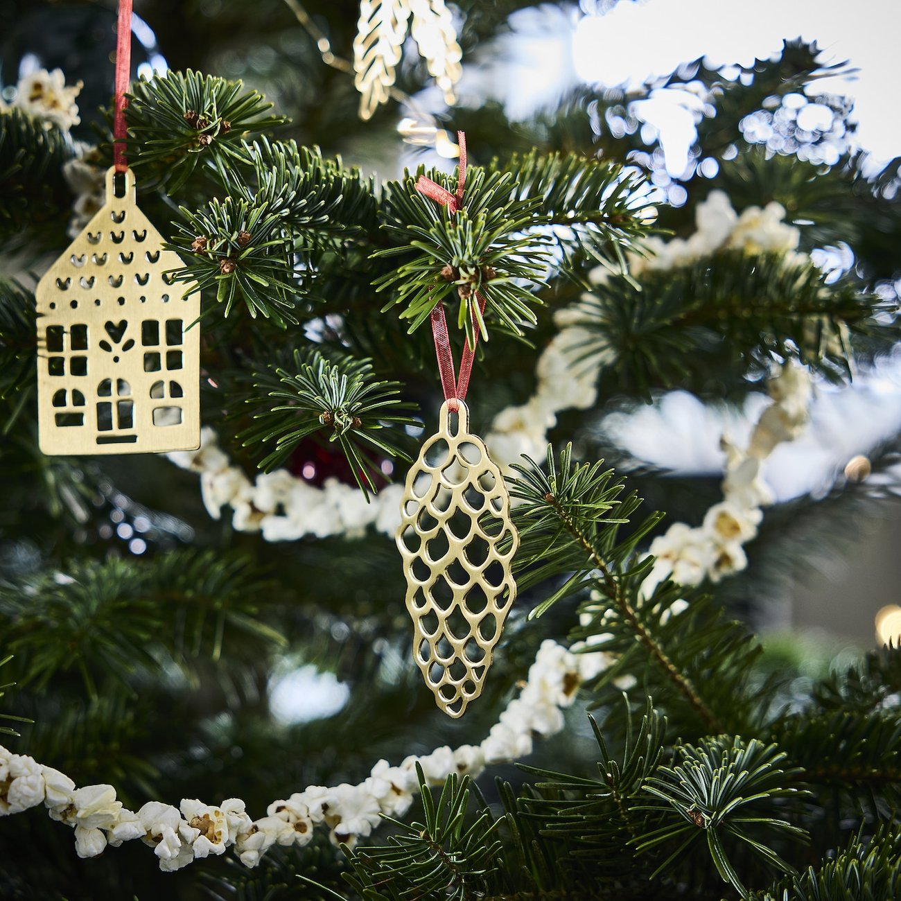 VINTERFINT goldener Baumschmuck