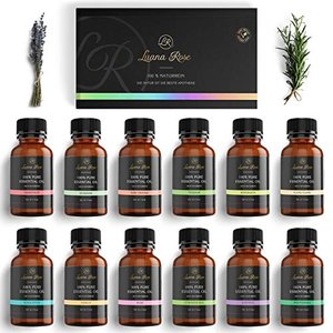 Reine Ätherische Öle für Diffuser - 12x Aroma Öl (5ml)