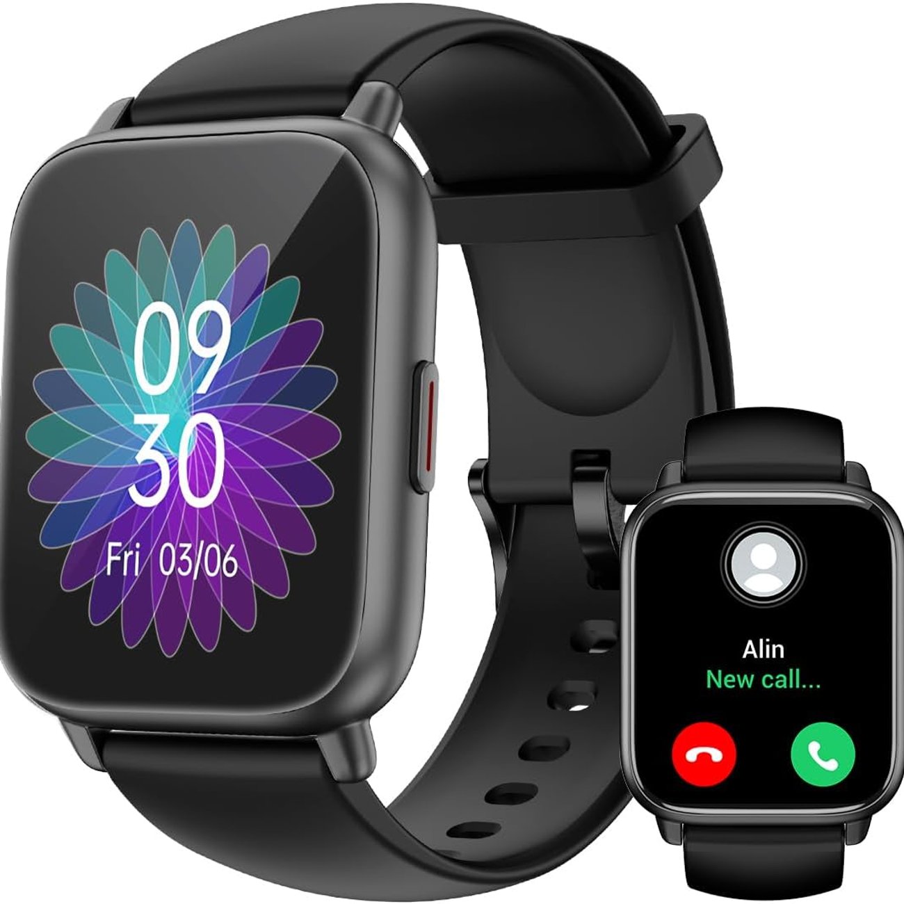 RUIMEN Smartwatch mit Telefonfunktion