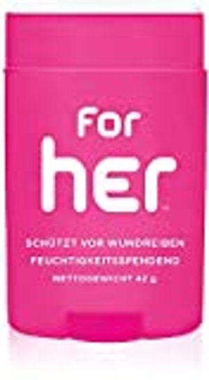 Body Glide 'for Her' - Schutz für empfindliche Hautstellen & Oberschenkel Reibungen