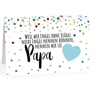 XXL Karte für Papa inkl. Umschlag