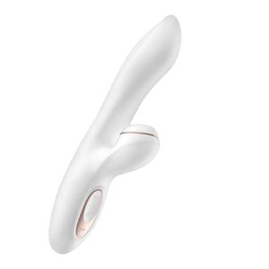 Rabbit Vibrator Satisfyer Pro G-Spot Rabbit, Klitoris-Sauger mit 10 Vibrationsmodi, Klitoris und G-P