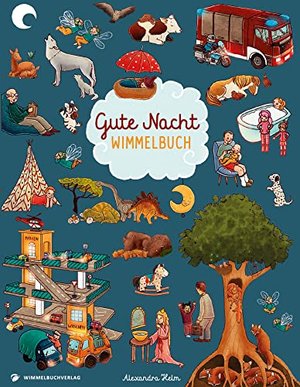 Gute Nacht Wimmelbuch: Gute Nacht Geschichten in Bildern ab 2 Jahren