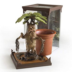 The Noble Collection - Magical Creatures Mandrake - Hand-Painted Magical Creature #17 - Officially L