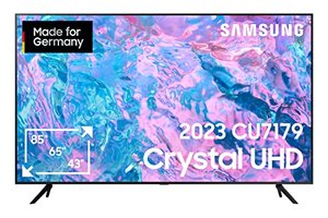 Samsung Crystal UHD CU7179 43 Zoll Fernseher (GU43CU7179UXZG, Deutsches Modell)