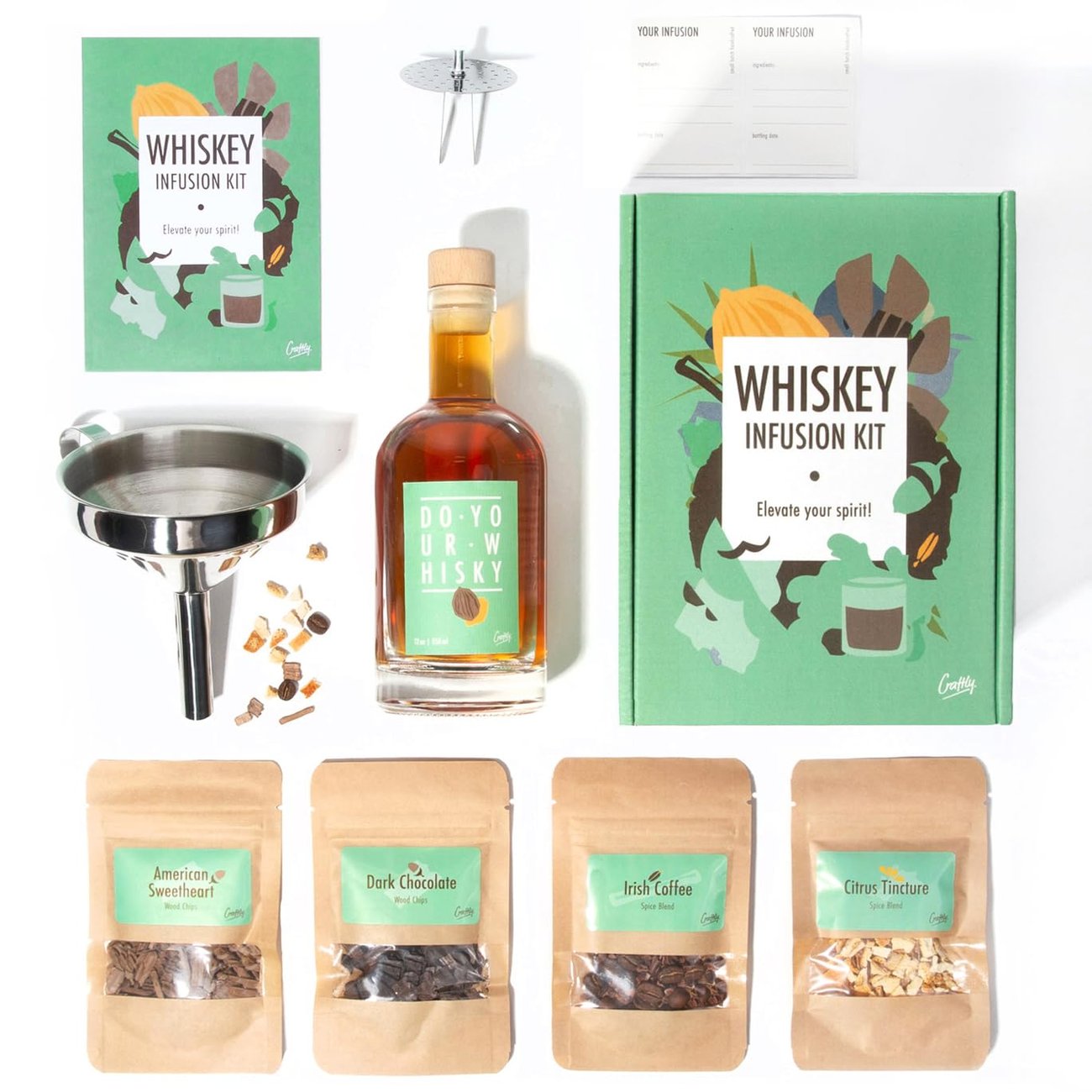 DIY Whisky Infusionsset von Craftly | Geschenkset