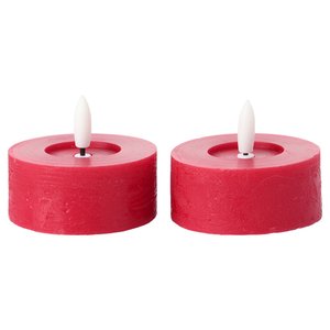 2 LED-Teelichter im Set