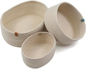 EcoKunst 3er-Set Körbe