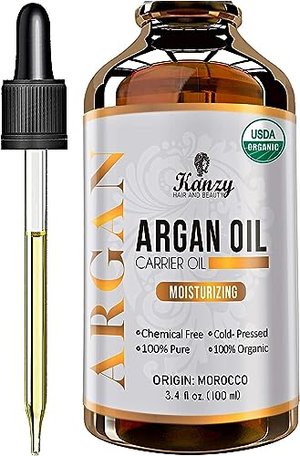 Kanzy Arganöl für die Haare Bio Kaltgepresst 