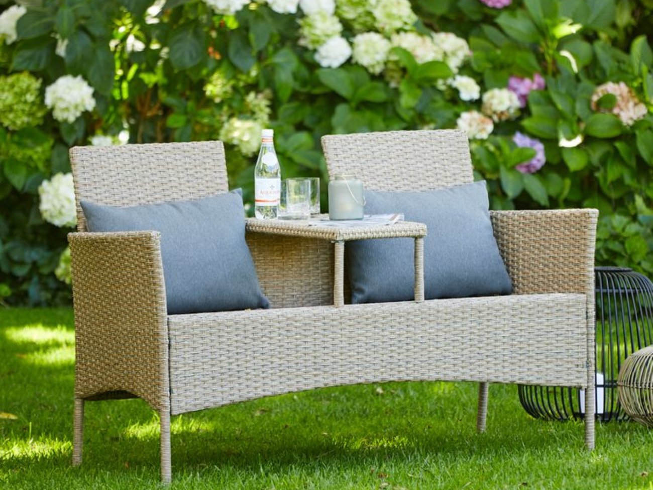 Gartenbank FASTERHOLT B138xT61 natur